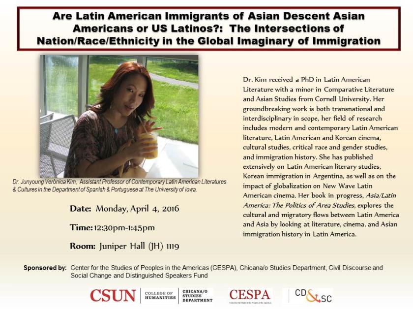 Are Latin American Immigrants of Asian Descent Asian Americans or